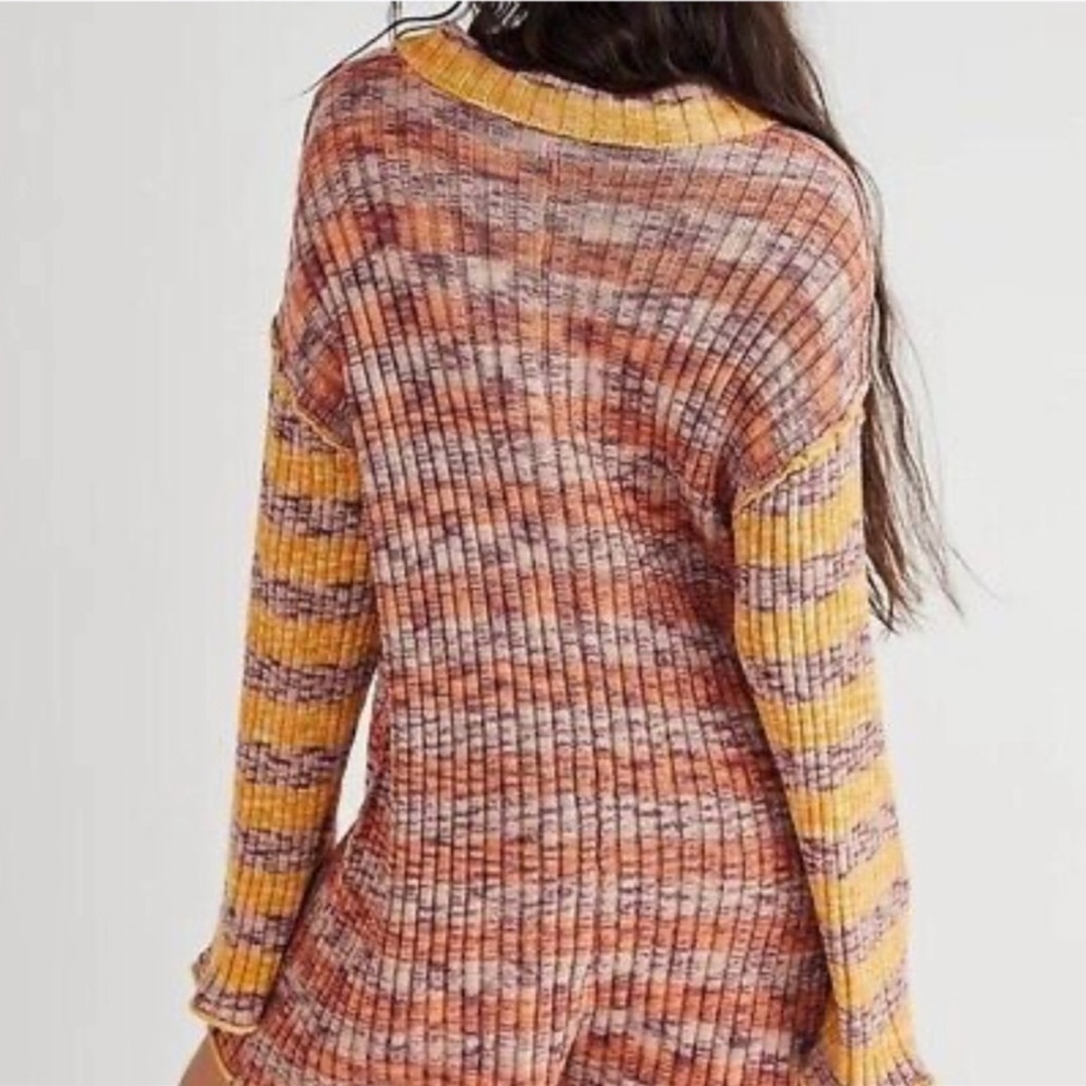 Free People Multicolor Knit Jumpsuit - Picture 3 of 8